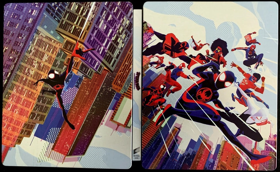Spider-Man: Across the Spider-Verse 4K SteelBook (Spiderman)(Spiderverse)(Exclusive)