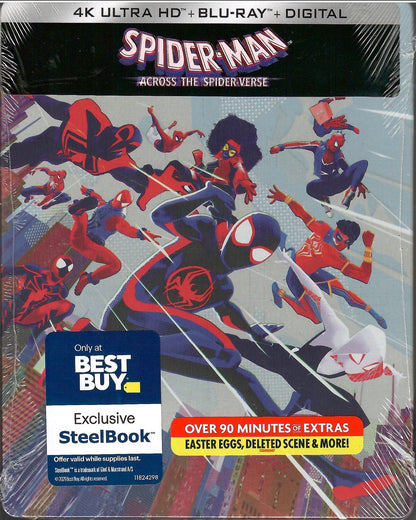 Spider-Man: Across the Spider-Verse 4K SteelBook (Exclusive)