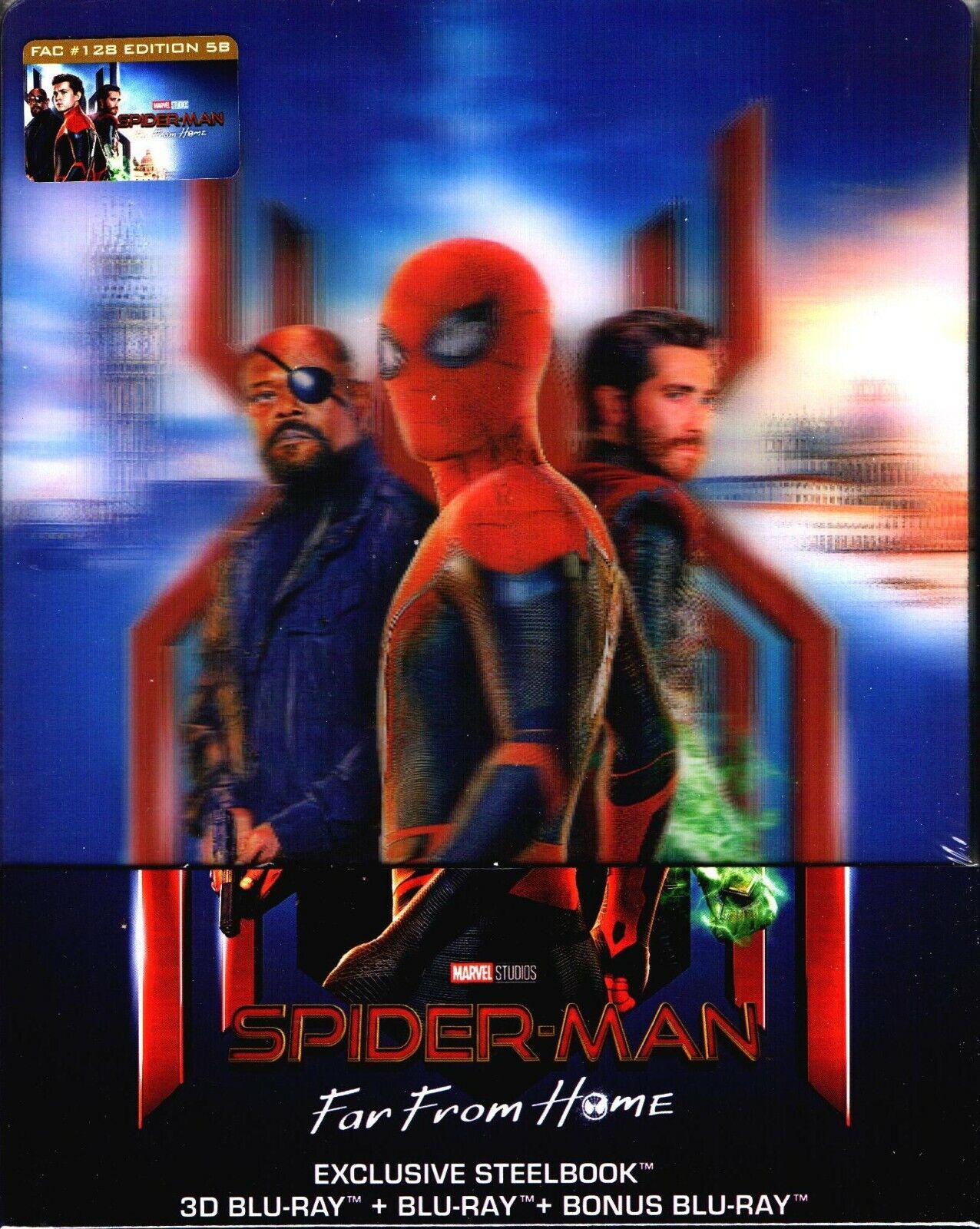 Spider-Man: Far From Home 3D SteelBook + Lenticular Magnet (2019)(FAC#128)(Czech)