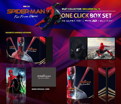 Spider-Man: Far From Home 3D & 4K 1-Click SteelBook (WCE#19)(EMPTY)(Korea)(Slip Box)