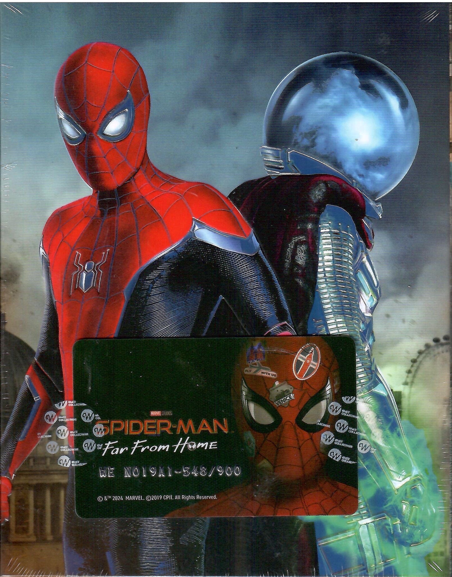 Spider-Man: Far From Home 3D & 4K Full Slip A1 SteelBook (Re-release)(2019)(WCE#19)(Korea)