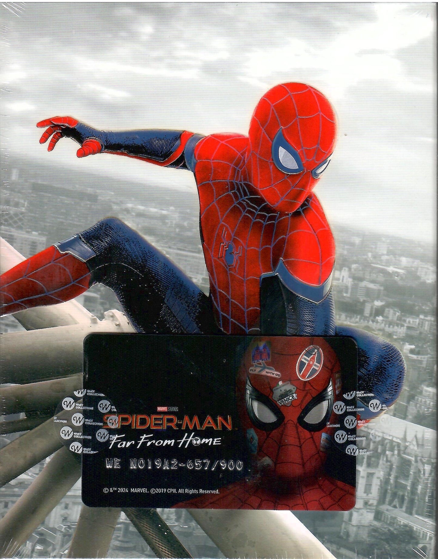 Spider-Man: Far From Home 3D & 4K Full Slip A2 SteelBook (Re-release)(2019)(WCE#19)(Korea)