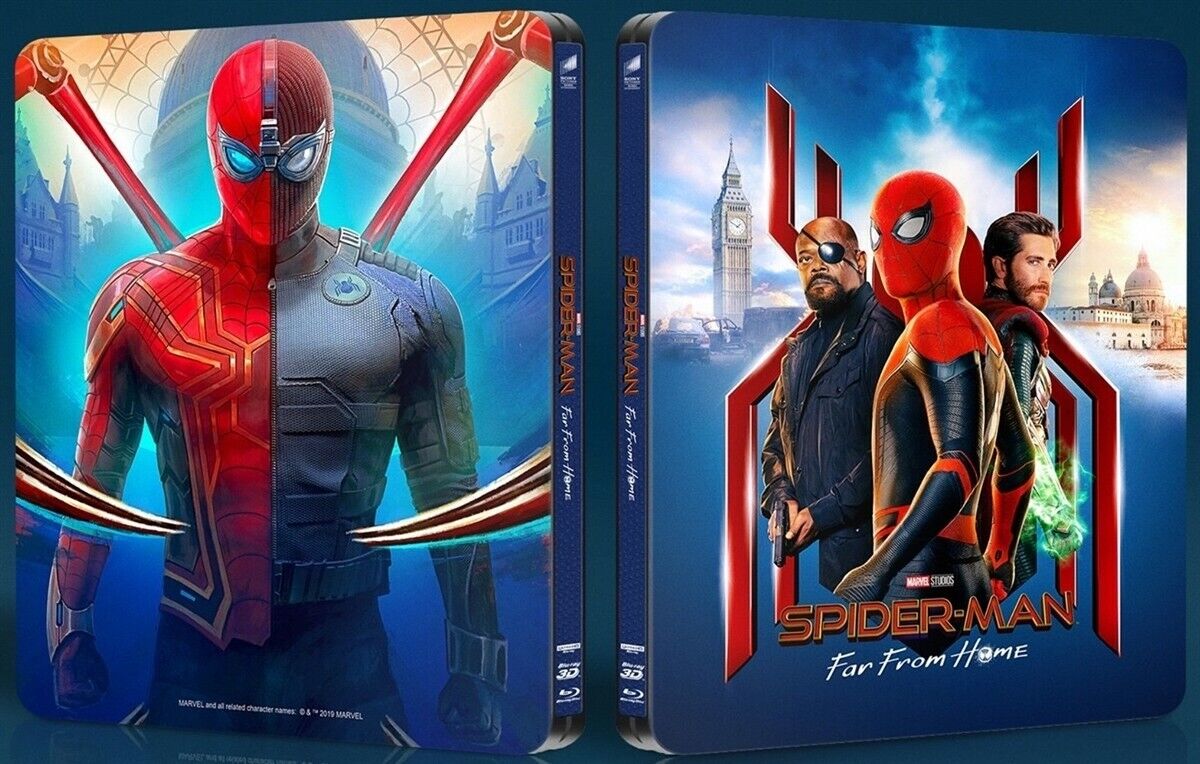 Spider-Man: Far From Home 3D + 4K Lenticular SteelBook (2019)(FAC#128)(Czech)