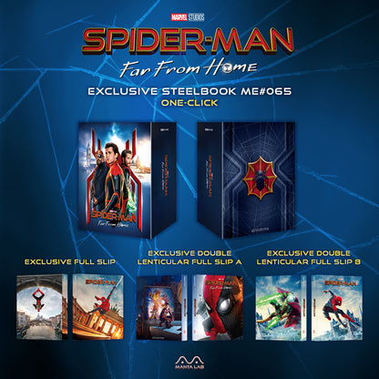 Spider-Man: Far From Home 4K 1-Click SteelBook (2019)(ME#65)(Hong Kong)