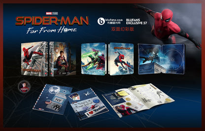 [Pre-Order] Spider-Man: Far From Home 4K Double Lenticular SteelBook (2-Disc)(2019)(Blufans#57)(China)