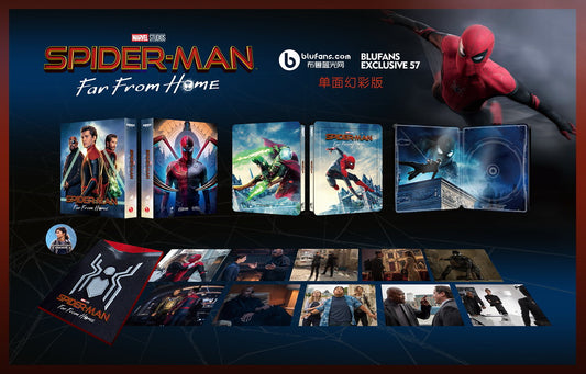[Pre-Order] Spider-Man: Far From Home 4K Lenticular SteelBook (2019)(Blufans#57)(China)