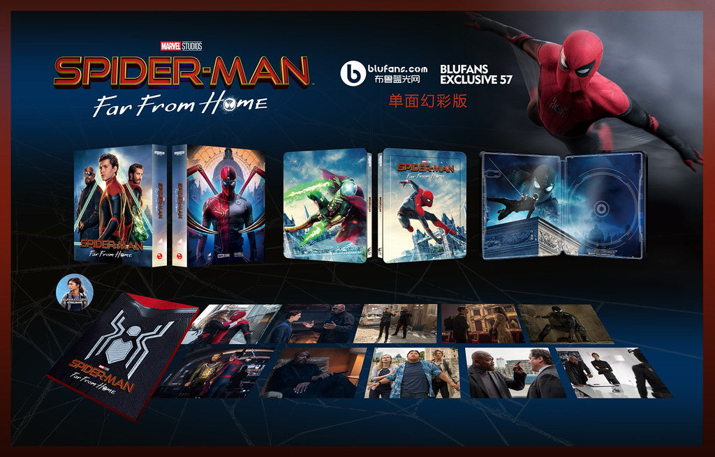 [Pre-Order] Spider-Man: Far From Home 4K 1-Click SteelBook (2019)(Blufans#57)(China)