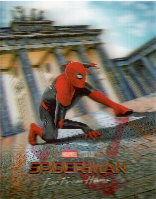 Spider-Man: Far From Home Lenticular Sticker Version A For SteelBook (FAC#128)(Czech)