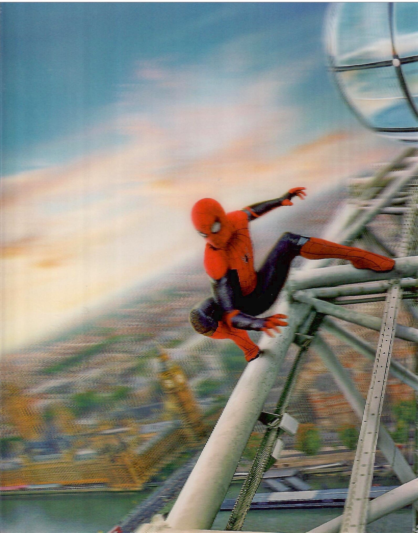 Spider-Man: Far From Home Lenticular Sticker Version B For SteelBook (FAC#128)(Czech)