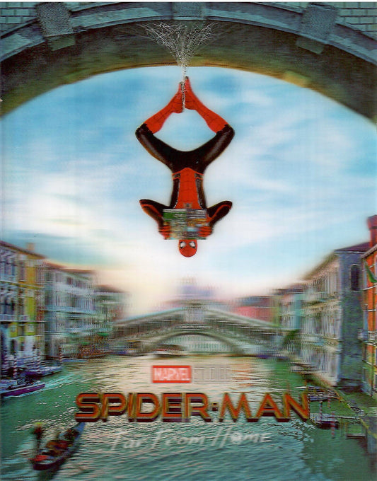 Spider-Man: Far From Home Lenticular Sticker Version C For SteelBook (FAC#128)(Czech)