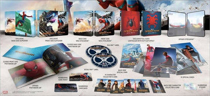 Spider-Man: Homecoming 3D & 4K 1-Click SteelBook Maniacs Box Set (FAC#89)(Czech)