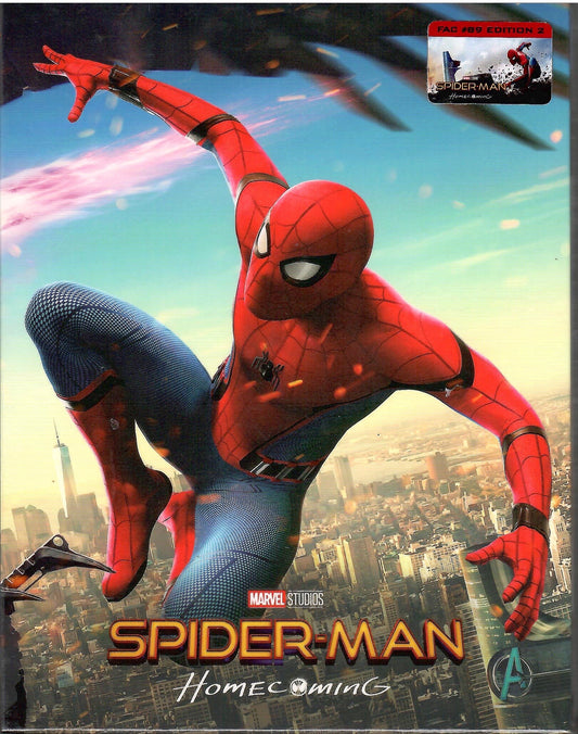 Spider-Man: Homecoming 3D Lenticular SteelBook (FAC#89)(Czech)