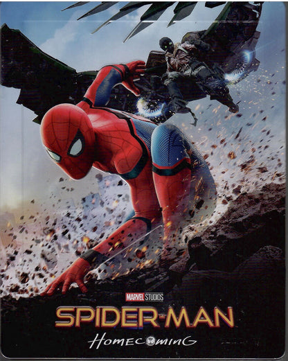 Spider-Man: Homecoming 3D Full Slip #1 SteelBook + Lenticular Magnet (FAC#89)(Czech)