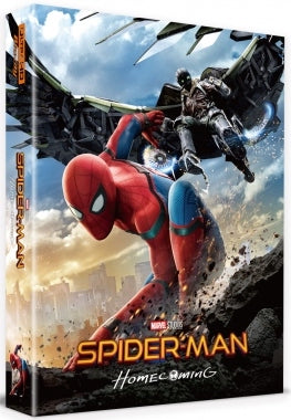 Spider-Man: Homecoming 3D + 4K Full Slip A1 SteelBook (Spiderman)(Korea)