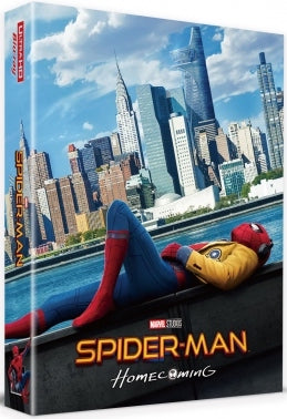 Spider-Man: Homecoming 3D + 4K Full Slip A2 SteelBook (Spiderman)(Korea)