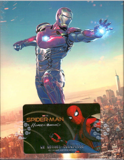 Spider-Man: Homecoming 3D + 4K Lenticular B1 SteelBook (WCE#018)(Korea)