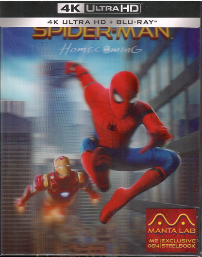 Spider-Man: Homecoming 4K Double Lenticular B SteelBook (ME#64)(Hong Kong)