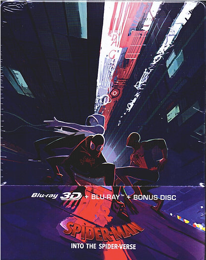 Spider-Man: Into the Spider-Verse 3D SteelBook - Version #2 (Czech)