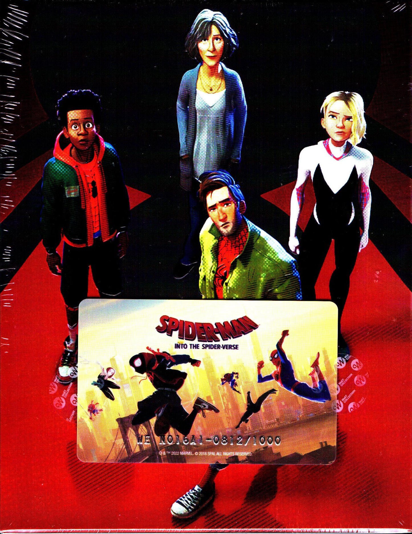 Spider-Man: Into the Spider-Verse 3D + 4K 1-Click SteelBook (WCE#016)(Korea)