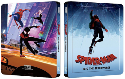 Spider-Man: Into the Spider-Verse 4K Lenticular SteelBook (Spiderman)(Spiderverse)(Blufans #53)(China)