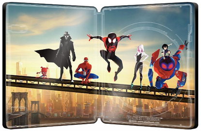 Spider-Man: Into the Spider-Verse 3D & 4K 1-Click SteelBook (Blufans#53)(China)