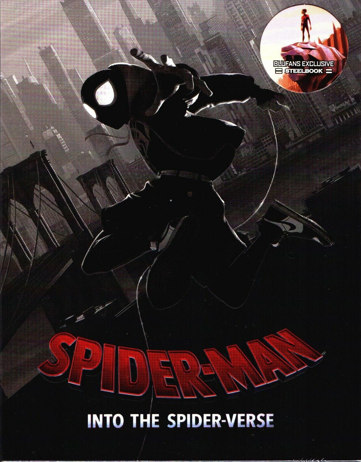 Spider-Man: Into the Spider-Verse 3D & 4K 1-Click SteelBook (Blufans#53)(China)