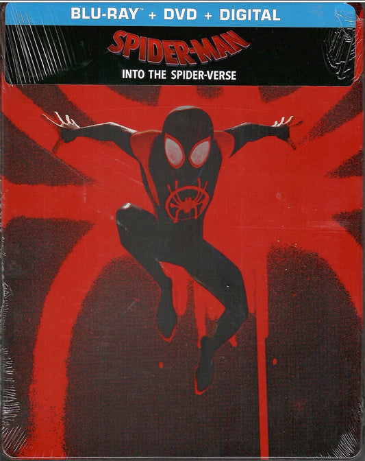 Spider-Man: Into the Spider-Verse SteelBook (Spiderman)(Spiderverse)(Re-release)