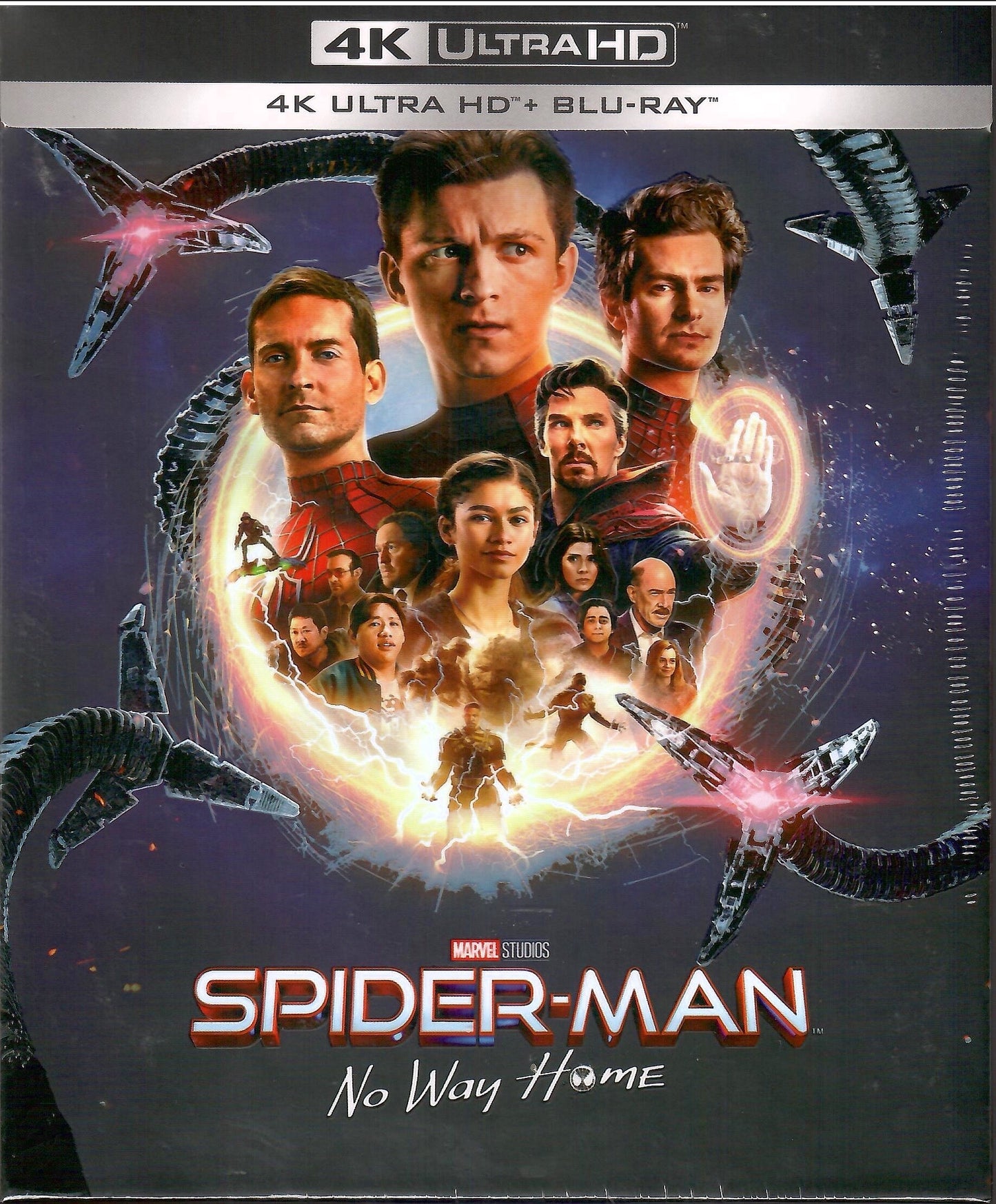 Spider-Man: No Way Home 4K 1-Click SteelBook (ME#66)(Hong Kong)(EMPTY)(Slip Box)