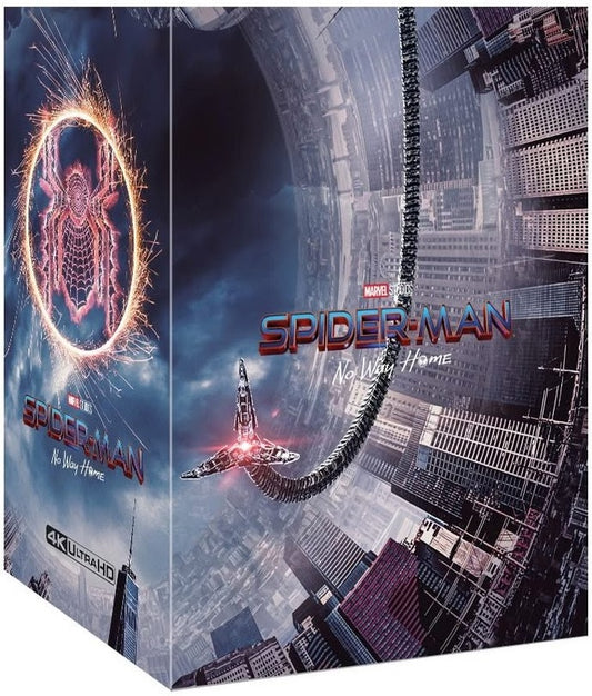 Spider-Man: No Way Home 4K 1-Click SteelBook (2021)(WCE#20)(Korea)(EMPTY)(Slip Box)
