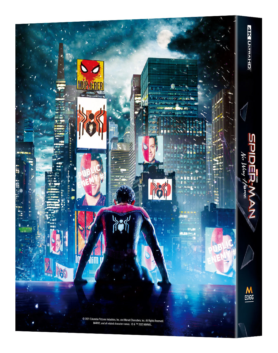 Spider-Man: No Way Home 4K Double Lenticular SteelBook (2021)(ME#66)(Hong Kong)