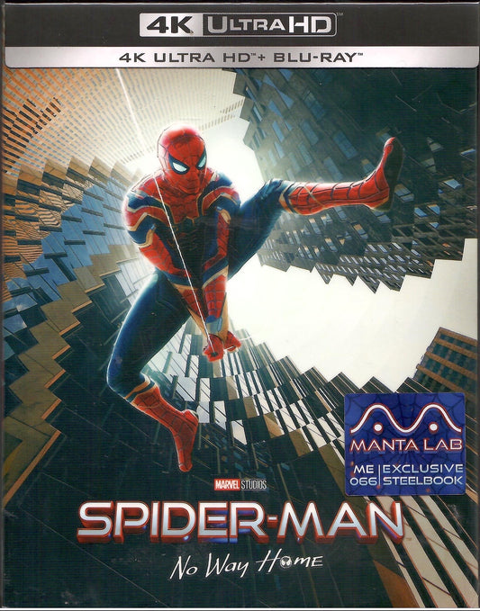 Spider-Man: No Way Home 4K Full Slip SteelBook (Spiderman)(2021)(ME#66)(Hong Kong)