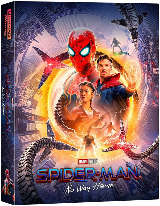 Spider-Man: No Way Home 4K Lenticular B1 SteelBook (2021)(Re-release)(WCE#20)(Korea)