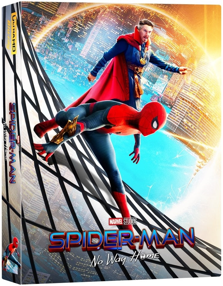 Spider-Man: No Way Home 4K Lenticular B2 SteelBook (2021)(Re-release)(WCE#20)(Korea)