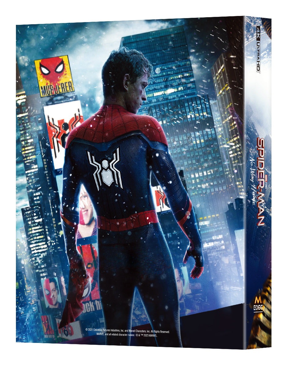 Spider-Man: No Way Home 4K 1-Click SteelBook (Spiderman)(2021)(ME#66)(Hong Kong)