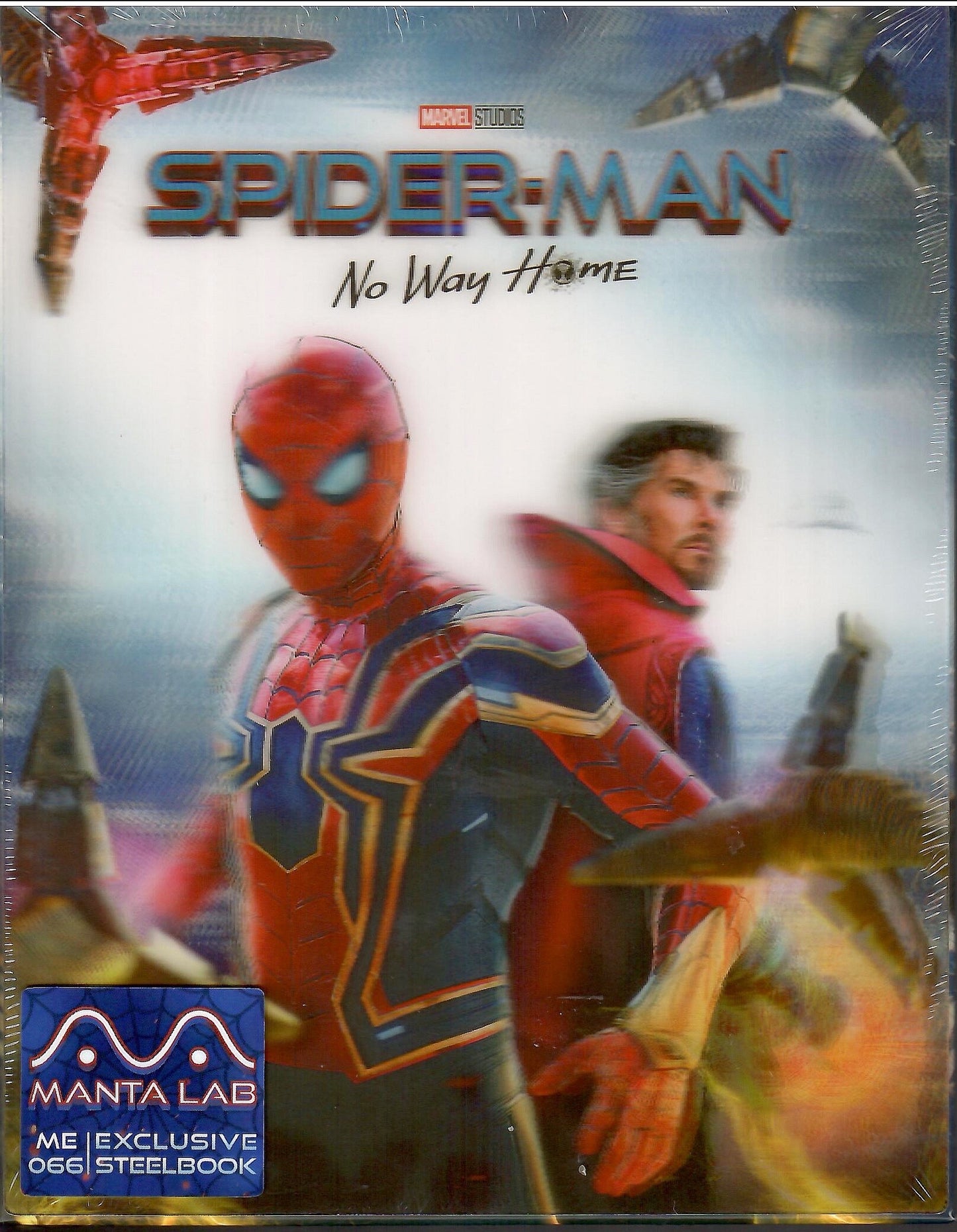 Spider-Man: No Way Home 4K Lenticular SteelBook (Spiderman)(2021)(ME#66)(Hong Kong)