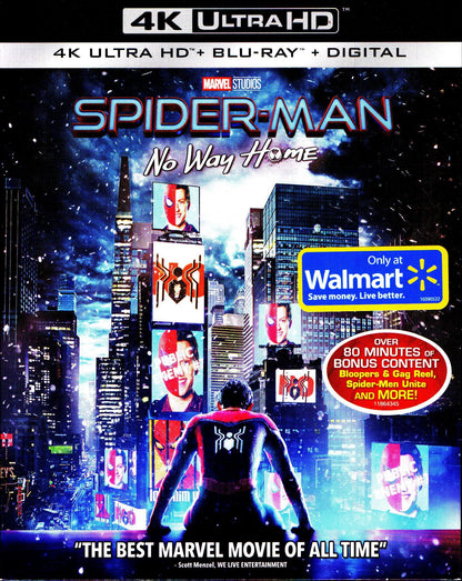 Spider-Man: No Way Home 4K (Spiderman)(Exclusive Slip)