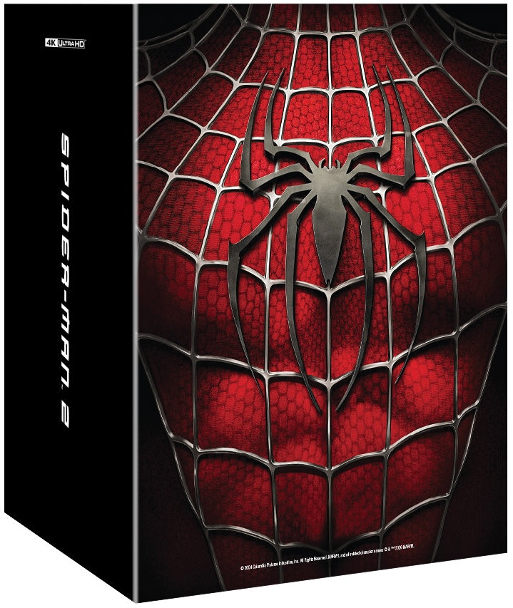 Spider-Man 2 4K 1-Click SteelBook (2004)(ME#98)(Hong Kong)(EMPTY)(Slip Box)