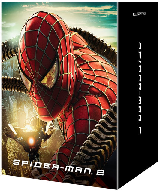 Spider-Man 2 4K 1-Click SteelBook (2004)(ME#98)(Hong Kong)(EMPTY)(Slip Box)