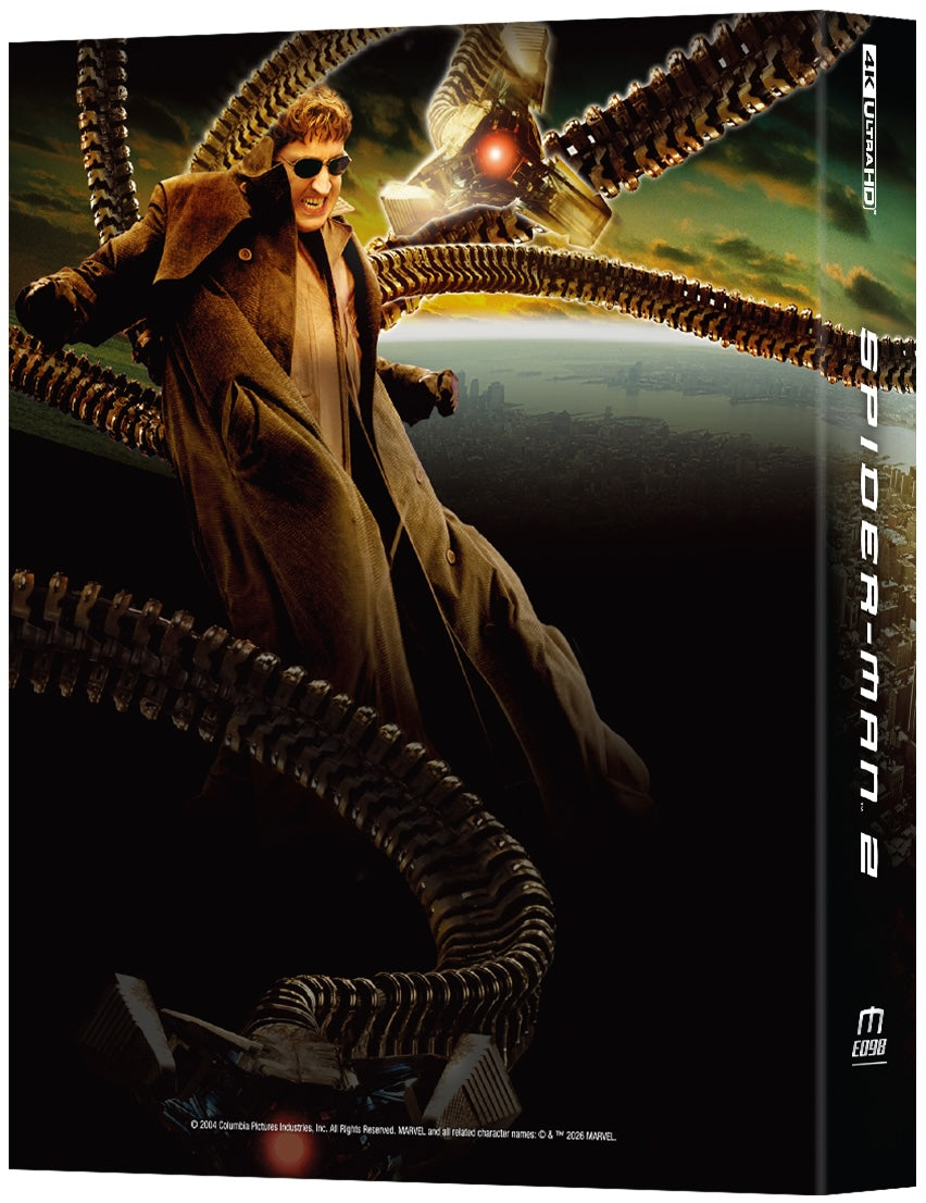 Spider-Man 2 4K 1-Click SteelBook (ME#98)(2004)(Hong Kong)