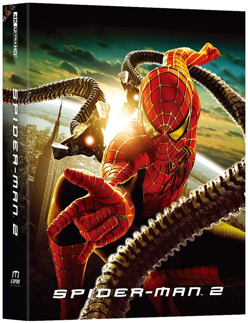Spider-Man 2 4K Double Lenticular A SteelBook (ME#98)(2004)(Hong Kong)