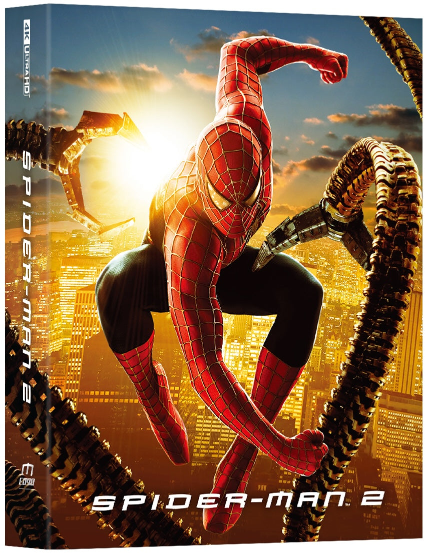Spider-Man 2 4K 1-Click SteelBook (ME#98)(2004)(Hong Kong)