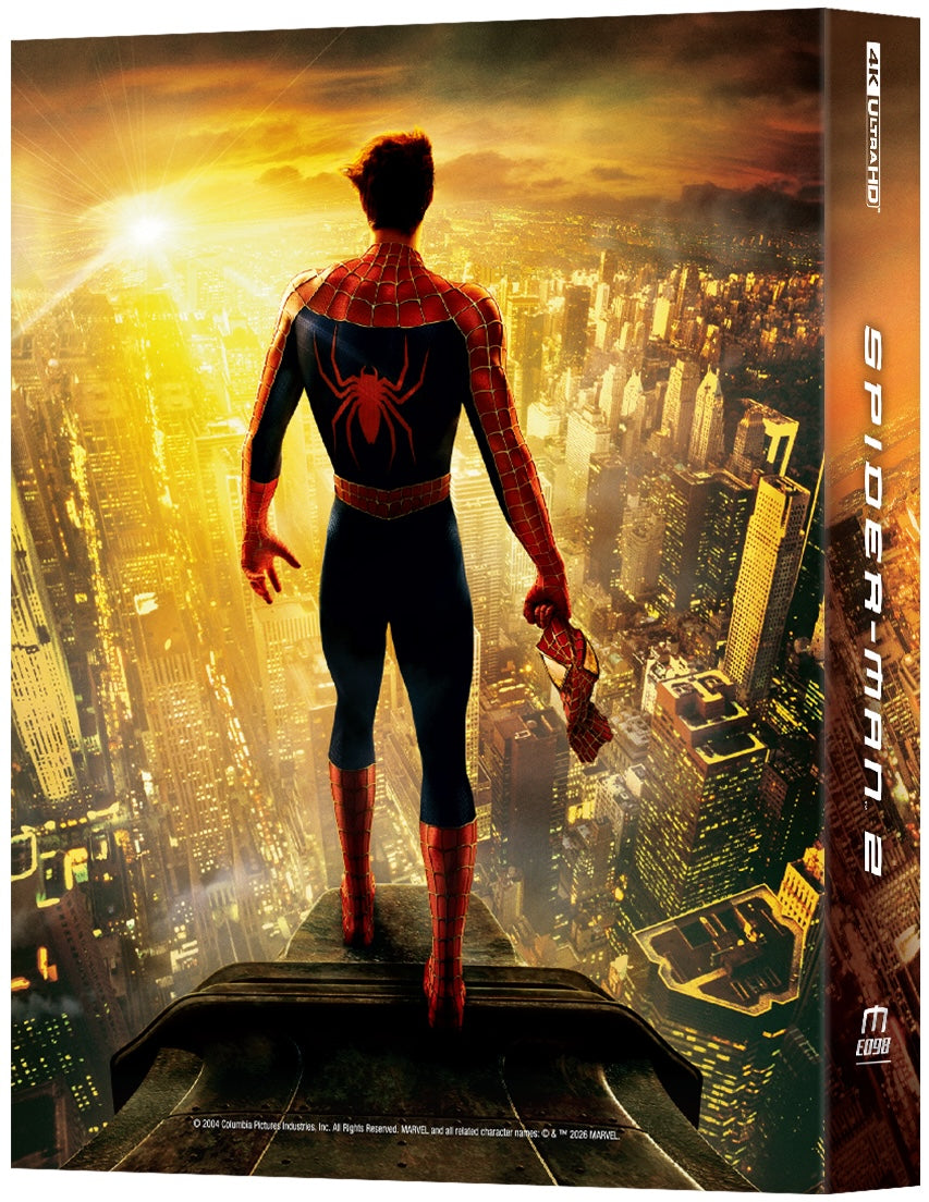 Spider-Man 2 4K 1-Click SteelBook (ME#98)(2004)(Hong Kong)
