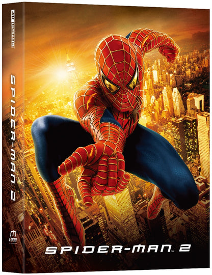 Spider-Man 2 4K Full Slip SteelBook (ME#98)(2004)(Hong Kong)