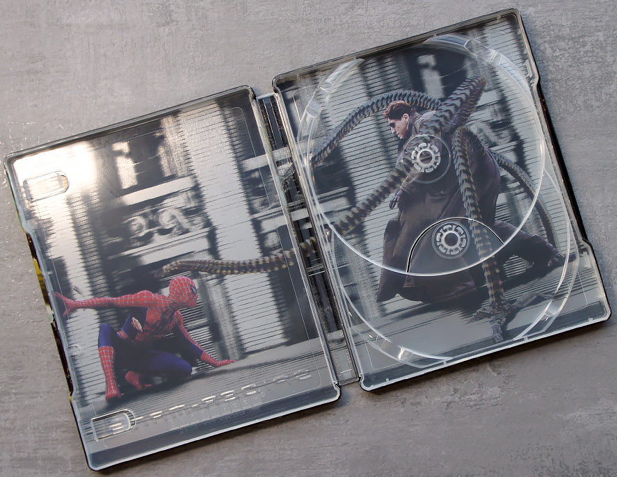 Spider-Man Trilogy 4K 1-Click SteelBook (WCE#009 + WCE#010 + WCE#011)(Korea)