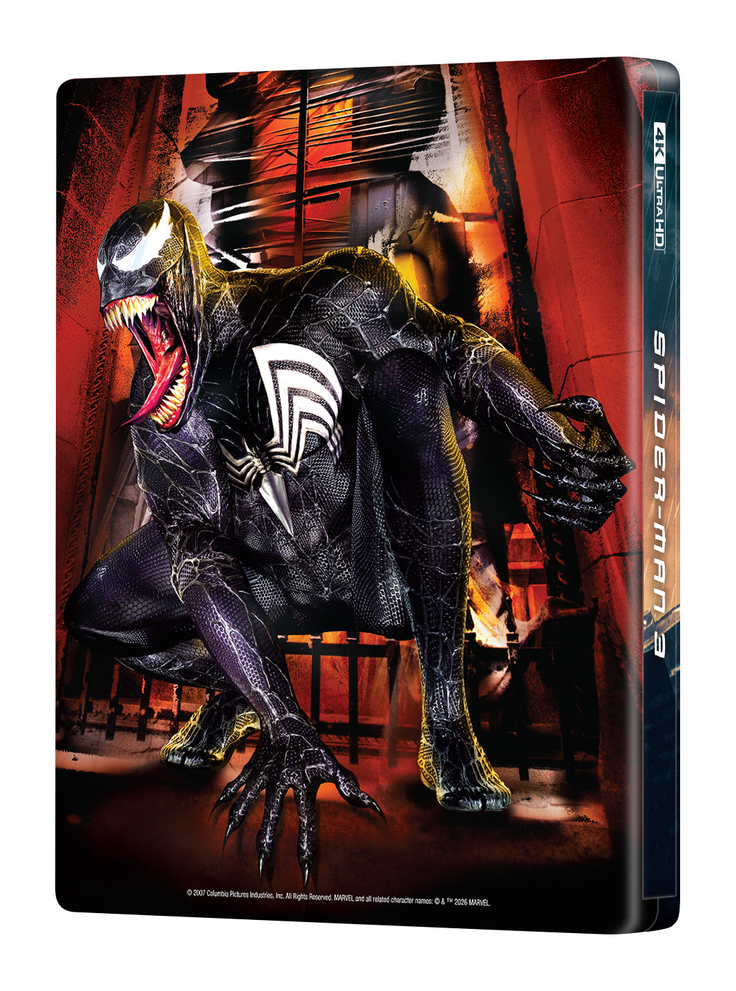 Spider-Man 3 4K Double Lenticular A SteelBook (ME#99)(2007)(Hong Kong)