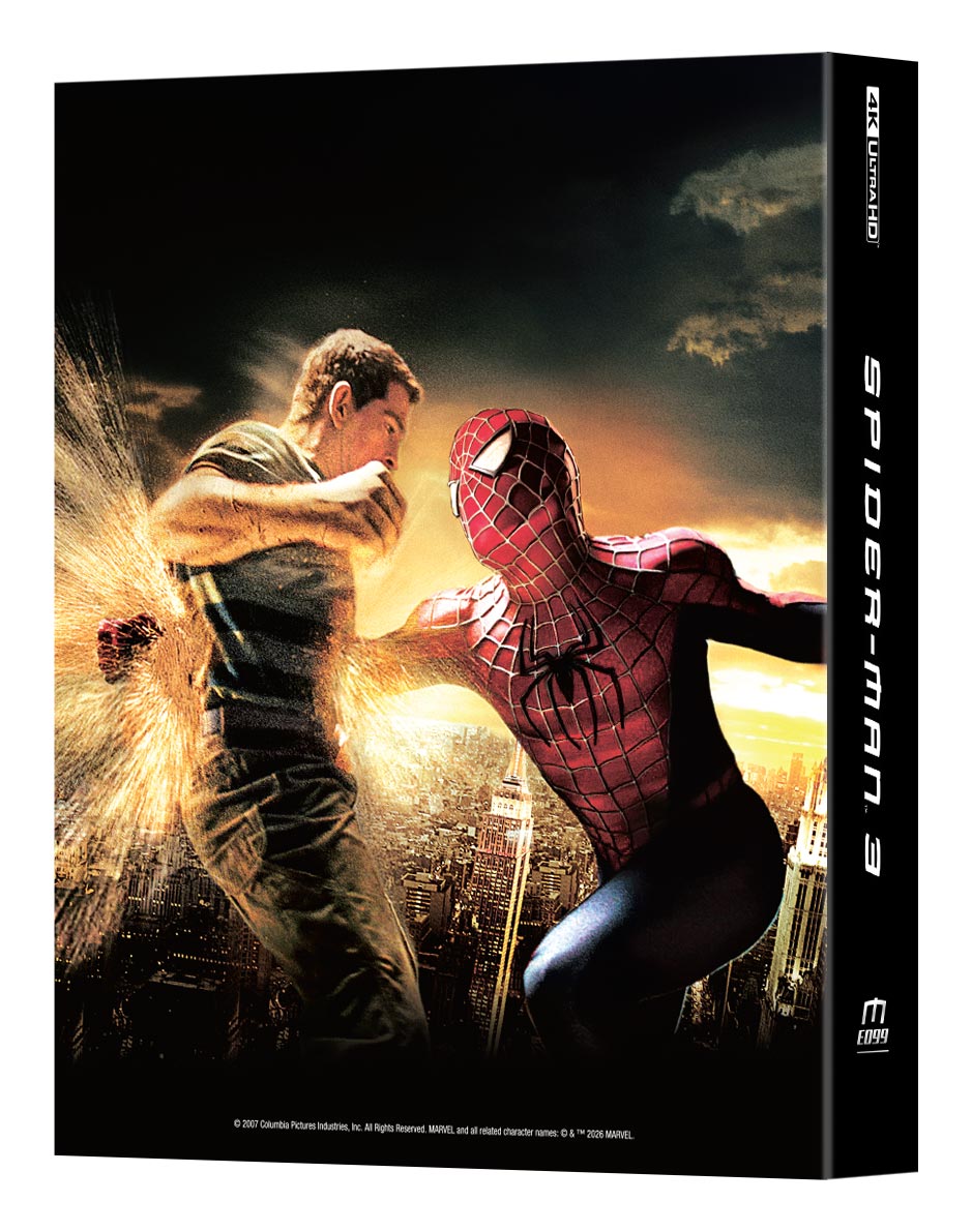Spider-Man 3 4K Double Lenticular A SteelBook (ME#99)(2007)(Hong Kong)