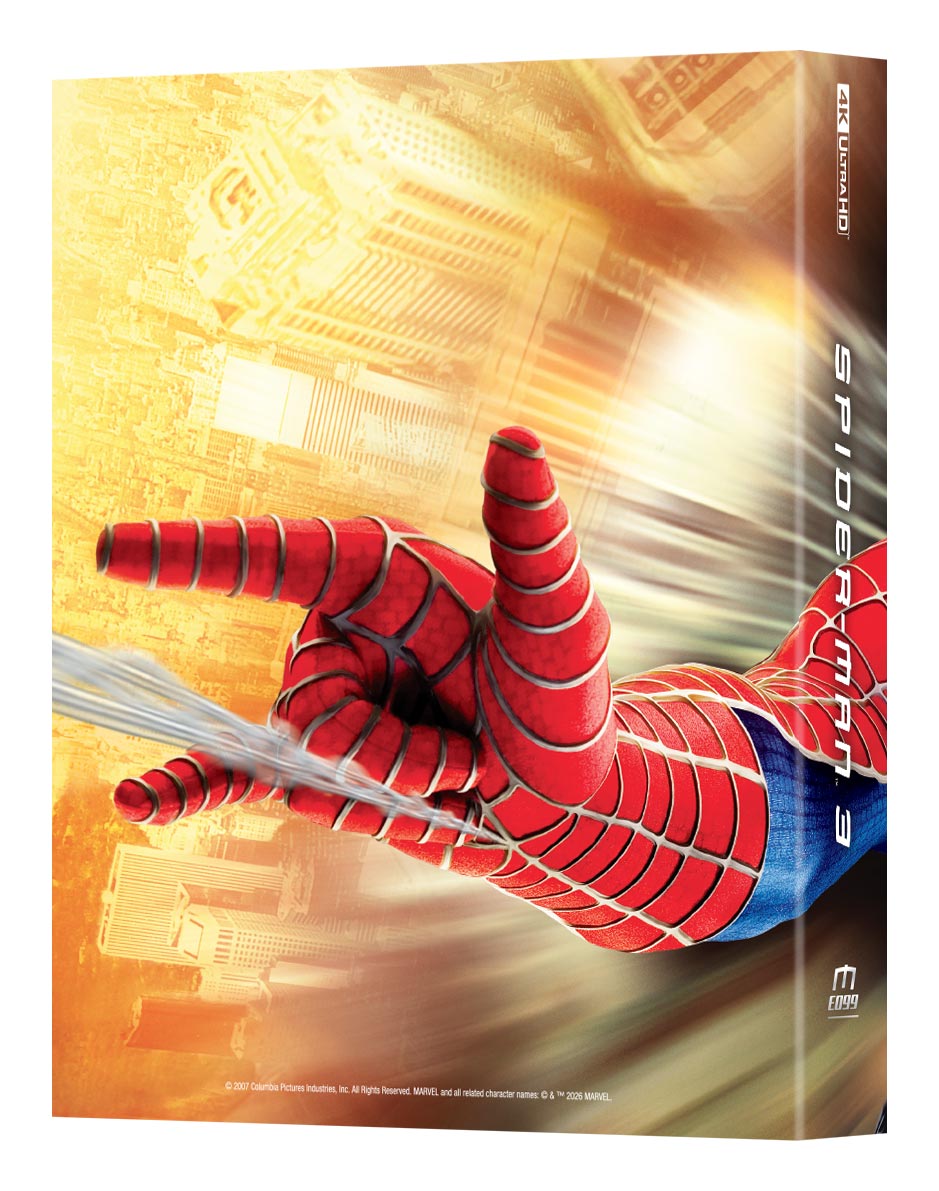Spider-Man 3 4K Full Slip SteelBook (ME#99)(2007)(Hong Kong)