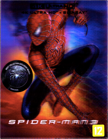 Spider-Man Trilogy 4K 1-Click SteelBook (WCE#009 + WCE#010 + WCE#011)(Korea)