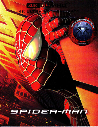 Spider-Man 4K Full Slip SteelBook (Weet#009)(2002)(Spiderman)(Korea)