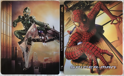 Spider-Man Trilogy 4K 1-Click SteelBook (WCE#009 + WCE#010 + WCE#011)(Korea)